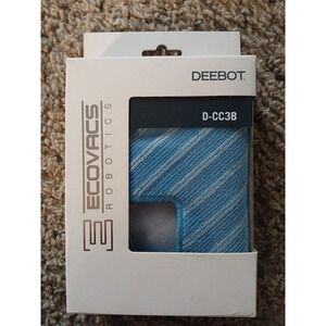 Ecovacs Robotics DEEBOT OZMO 610 D-CC3B 3 Sets Of Reusable Microfiber Cloths Vac